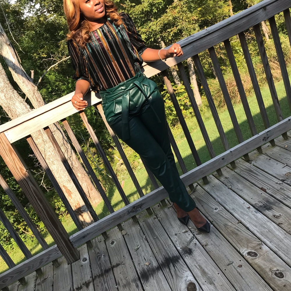 Velour Blouse